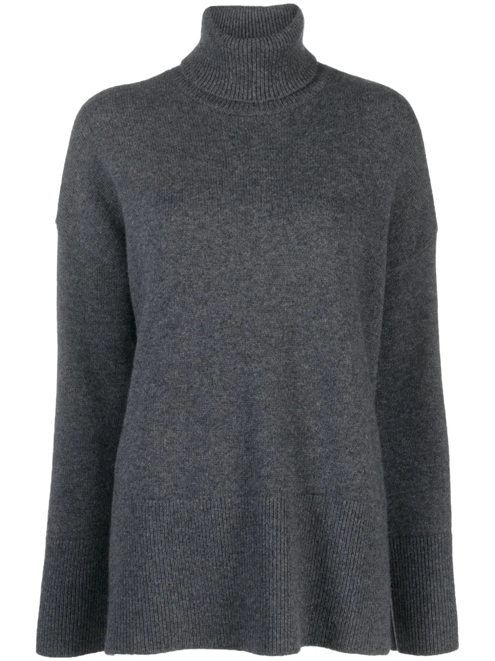 Mélange-Effect Roll-Neck Jumper