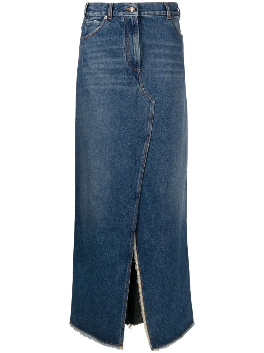 Denim Maxi Skirt