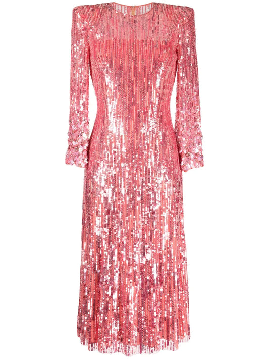 Nymph Embellished Midi Dress