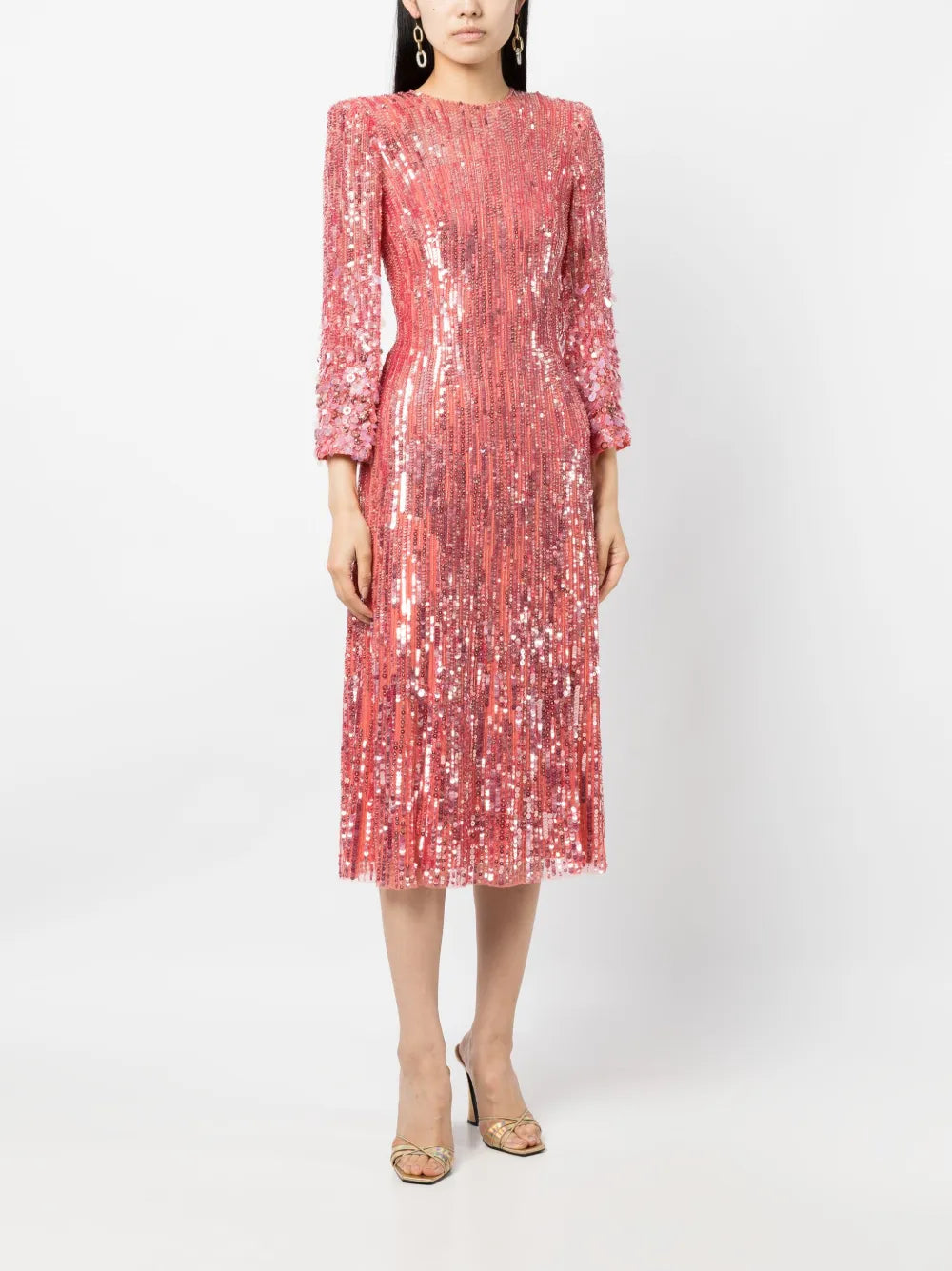 Nymph Embellished Midi Dress