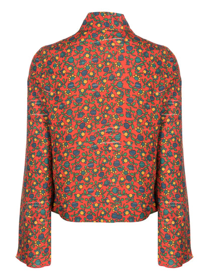 Folksy Flower Long-Sleeve Shirt