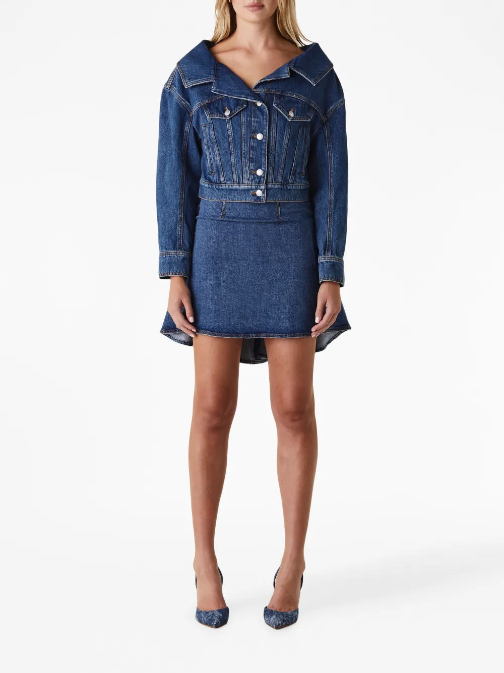 Cropped Denim Jacket