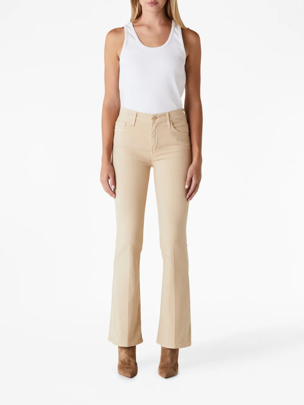 The Weekender Mid-Rise Flared Jeans