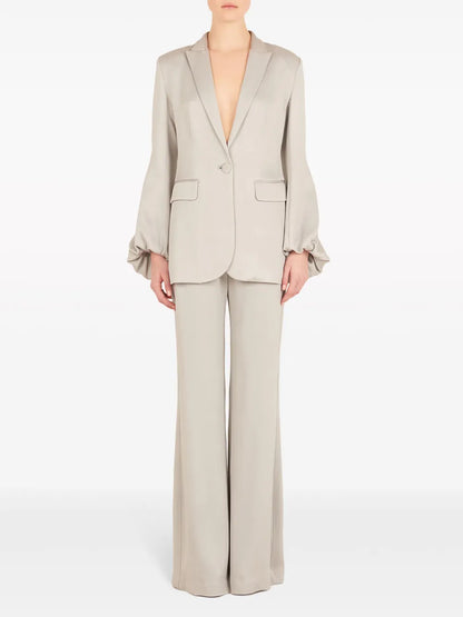 Andie Long-Length Straight-Leg Trousers