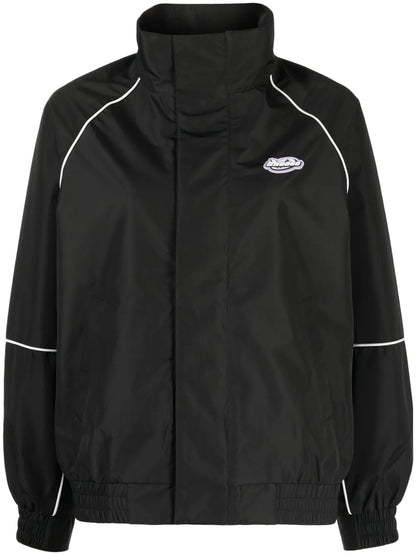 Logo-Patch Zip-Up Jacket
