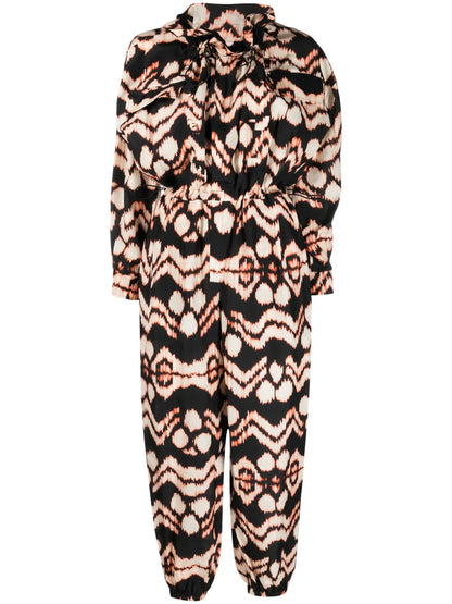 Aida Graphic-Print Jumpsuit