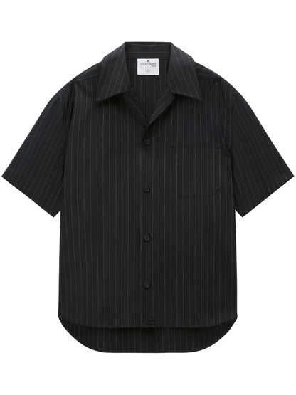 Pinstriped Cotton Shirt