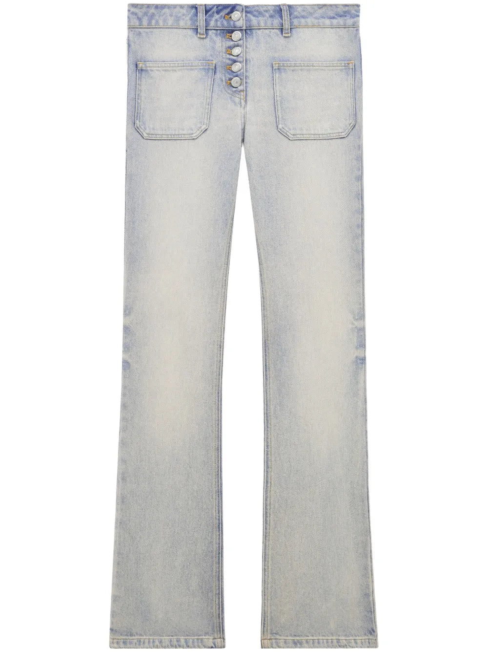Low-Rise Bootcut Jeans