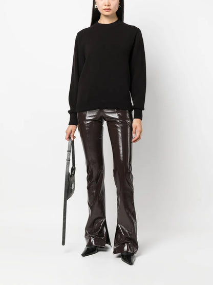 Crew-Neck Long-Sleeve Jumper