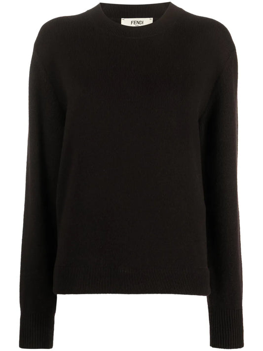 Crew-Neck Long-Sleeve Jumper