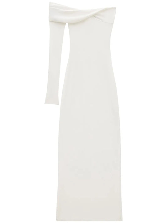 One-Shoulder Maxi Dress