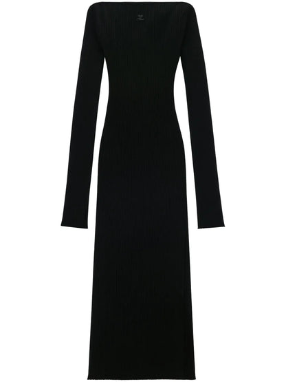 Off-Shoulder Jersey Dress