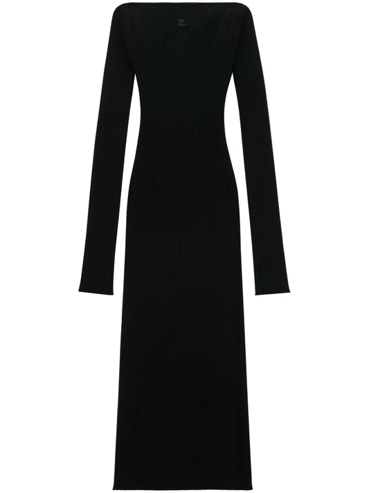 Off-Shoulder Jersey Dress