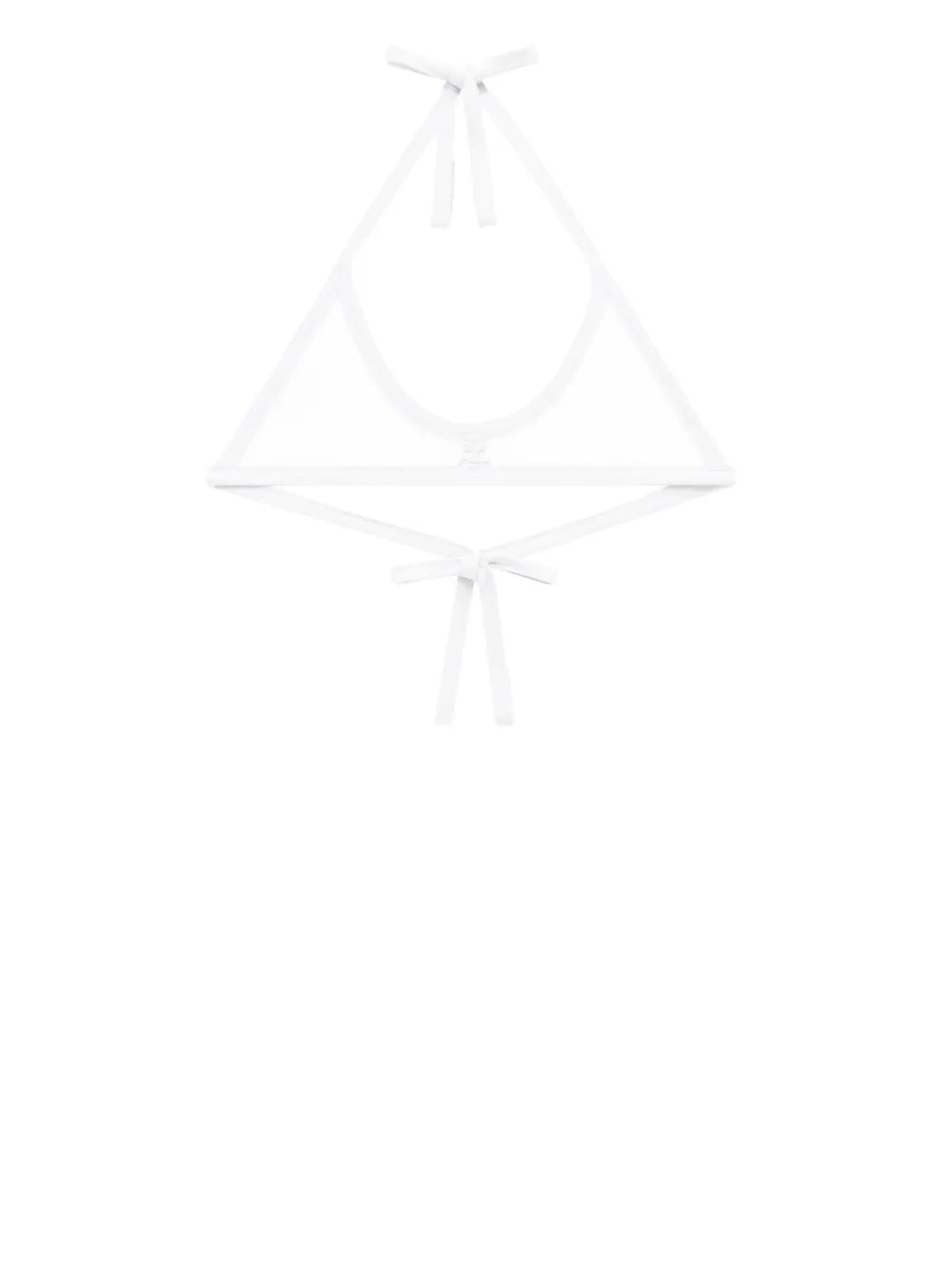Contrasting-Trim Bralette