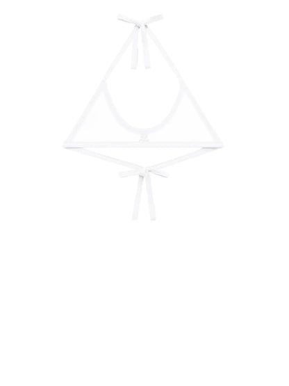 Contrasting-Trim Bralette
