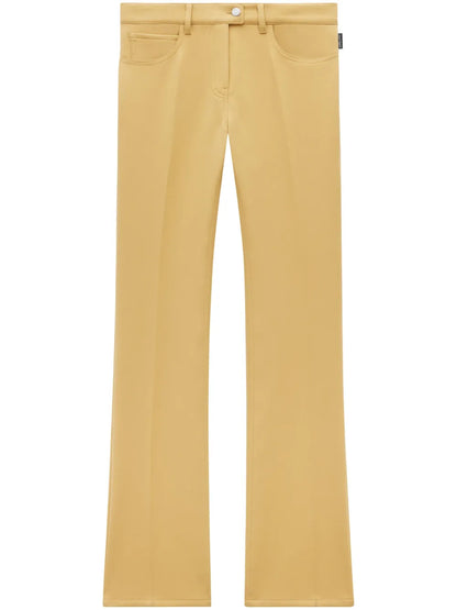 Low-Rise Bootcut Trousers