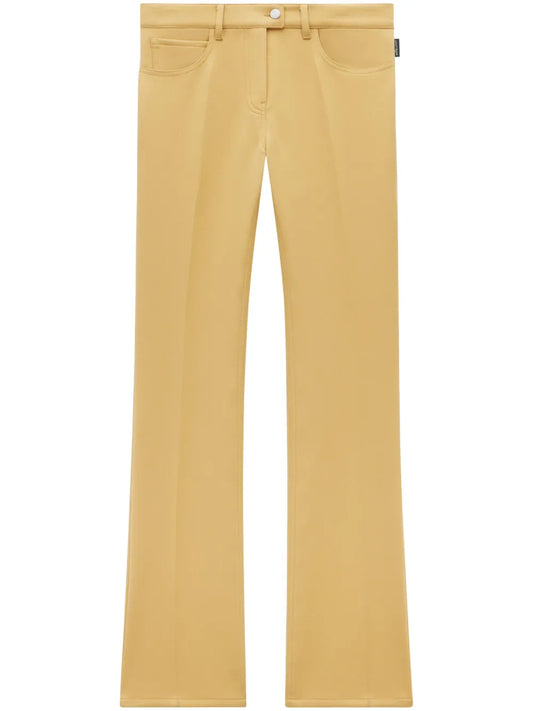 Low-Rise Bootcut Trousers