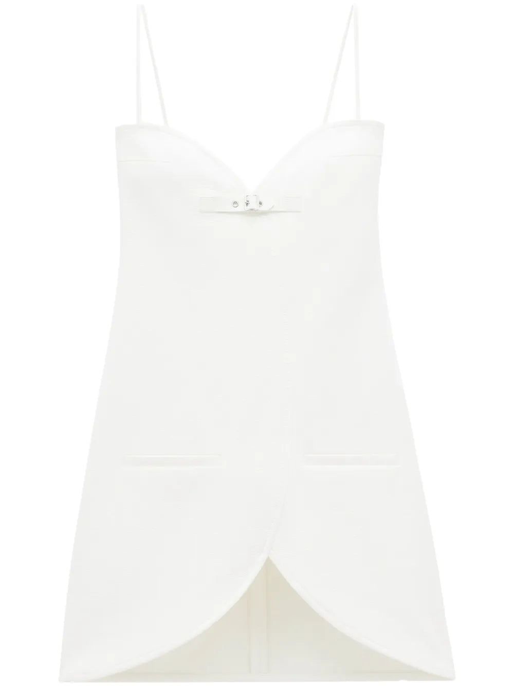 Ellipse Crinkled Mini Dress