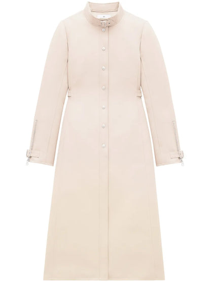 Buckle Twill Long Coat