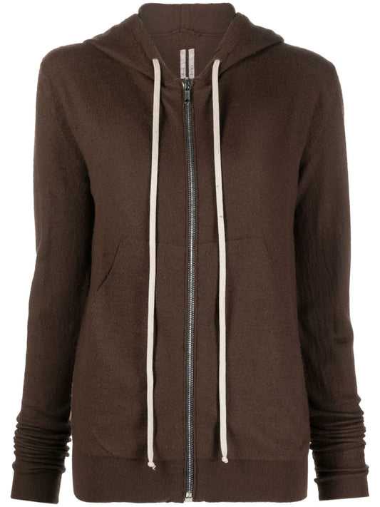 Zip-Up Cashmere Hoodie