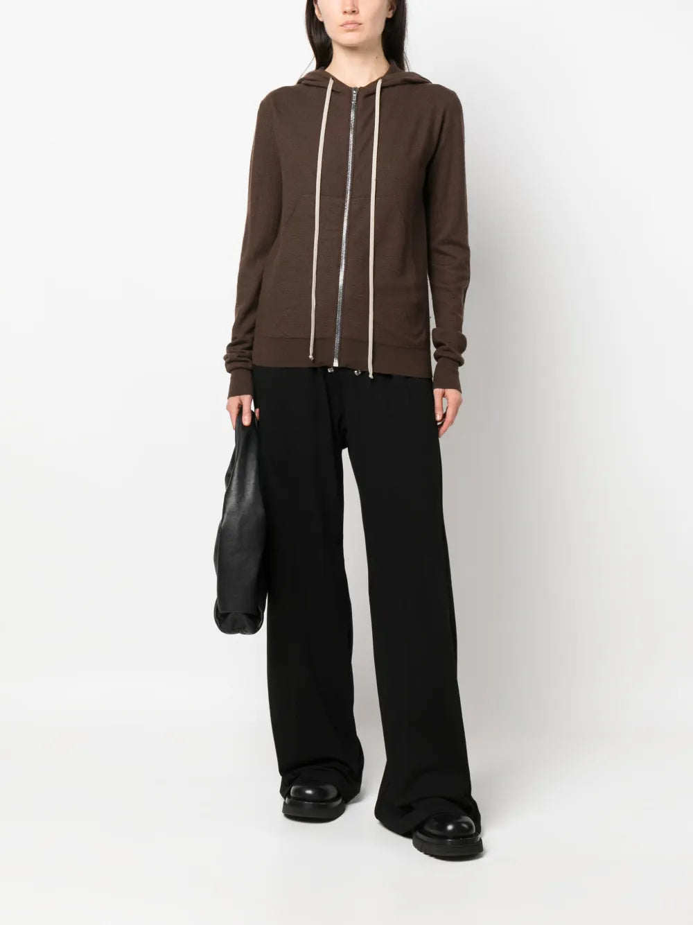 Zip-Up Cashmere Hoodie
