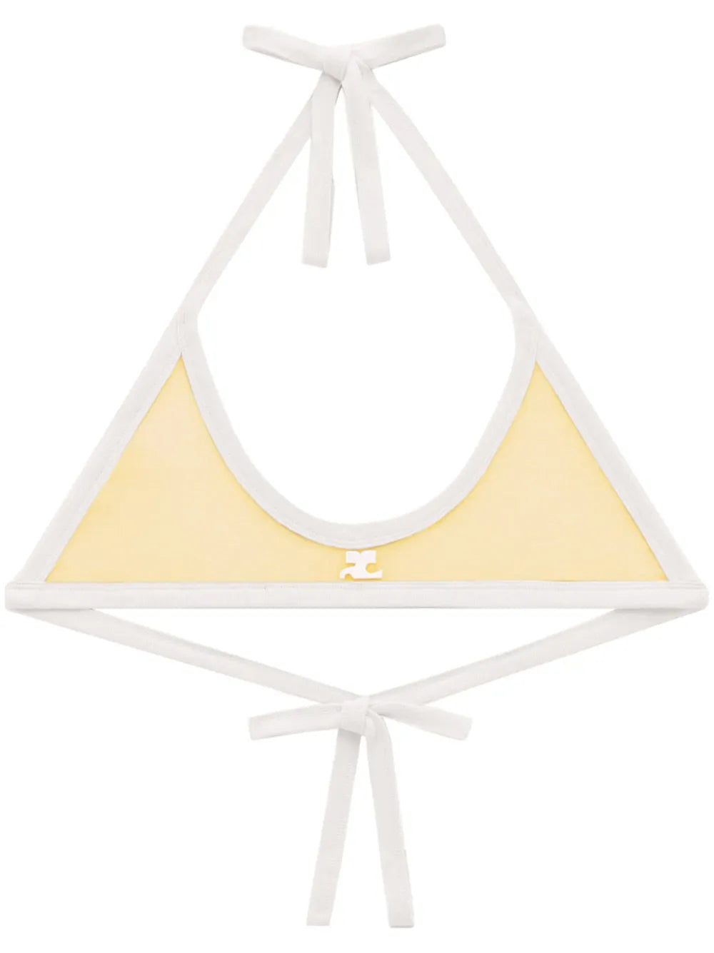 Contrasting-Trim Bralette