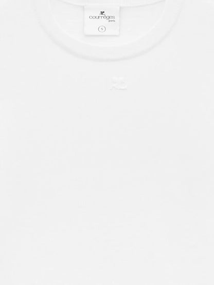 Logo-Embroidered Ribbed Sweater