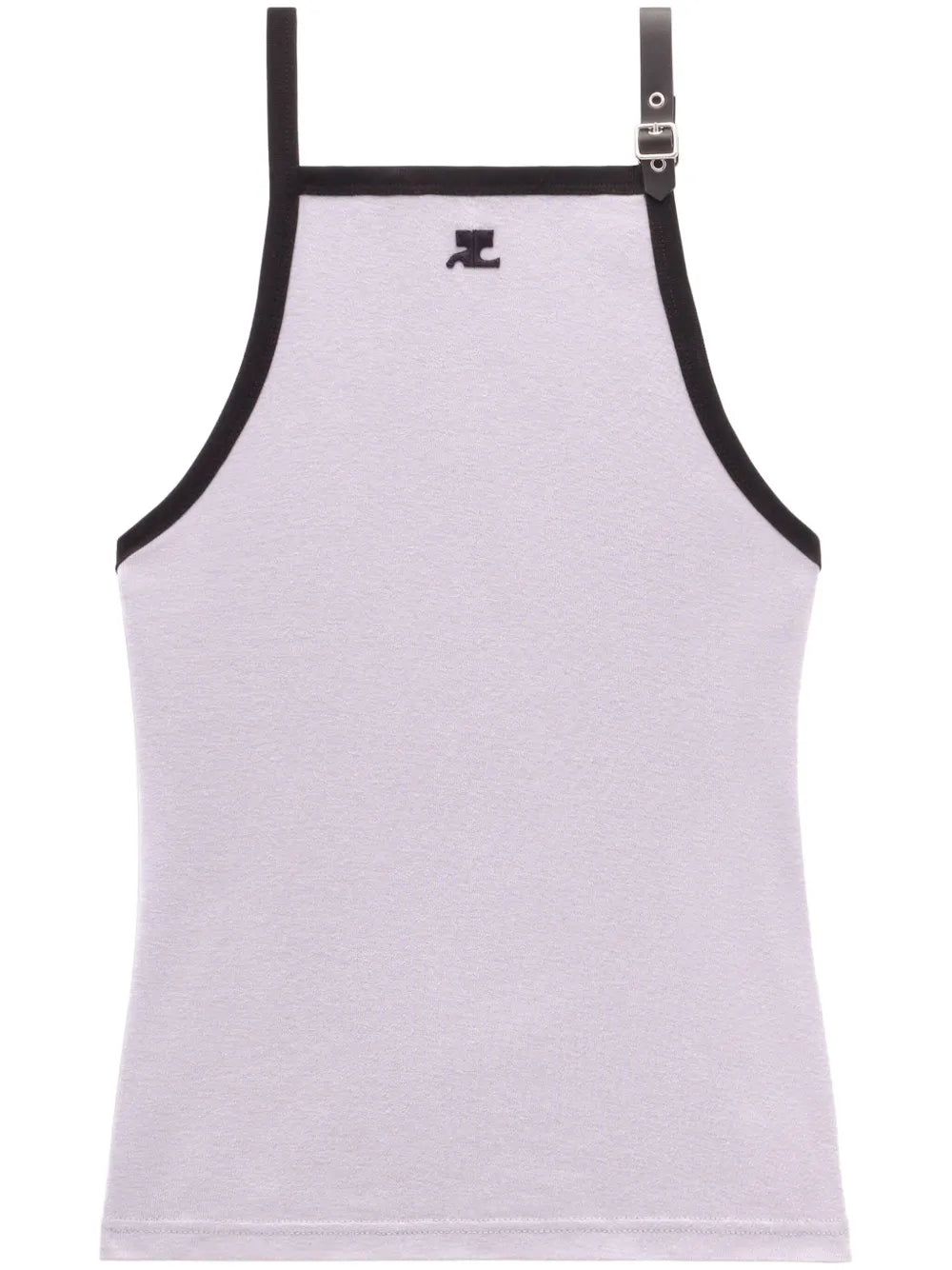 Buckle Cotton Tank Top
