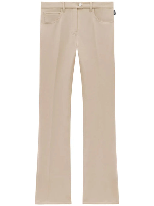 Twill Bootcut Trousers