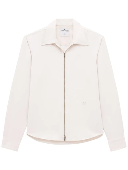 Zipped Twill Shirt