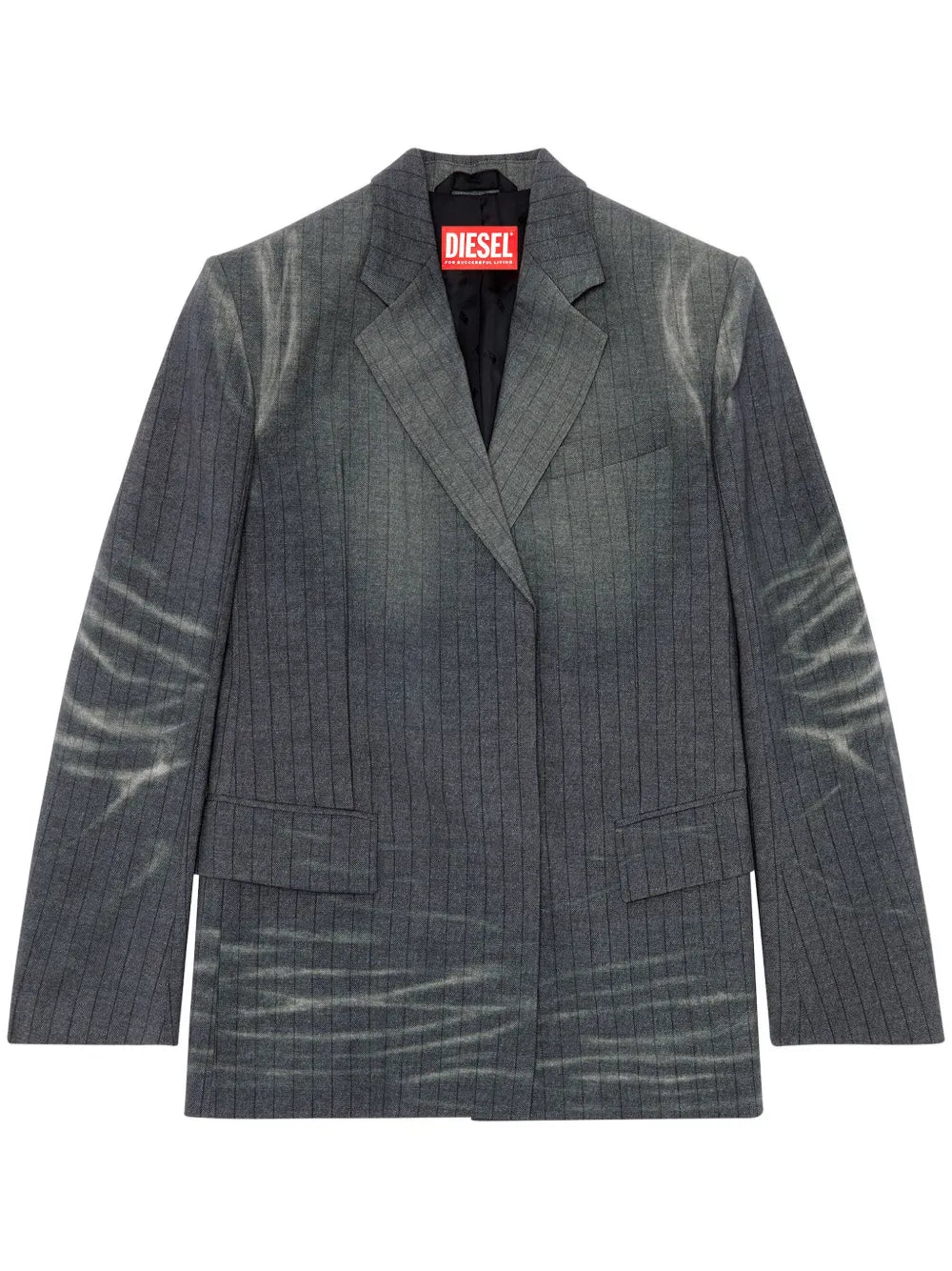 G-Kess Whiskering-Effect Blazer