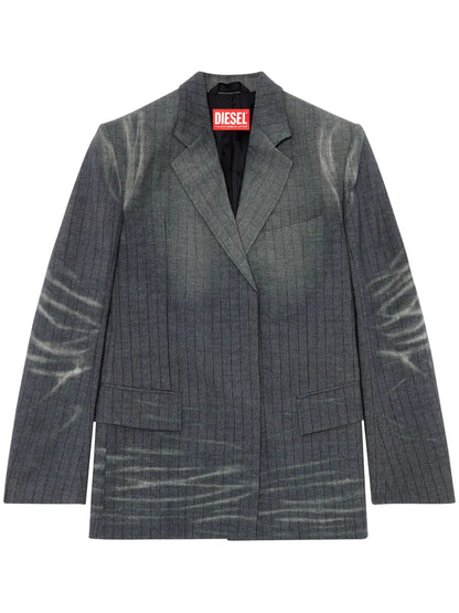 G-Kess Whiskering-Effect Blazer