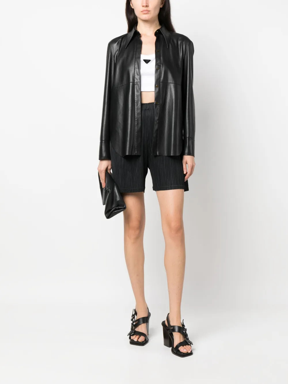 Thicker Bottoms 1 Pleated Shorts