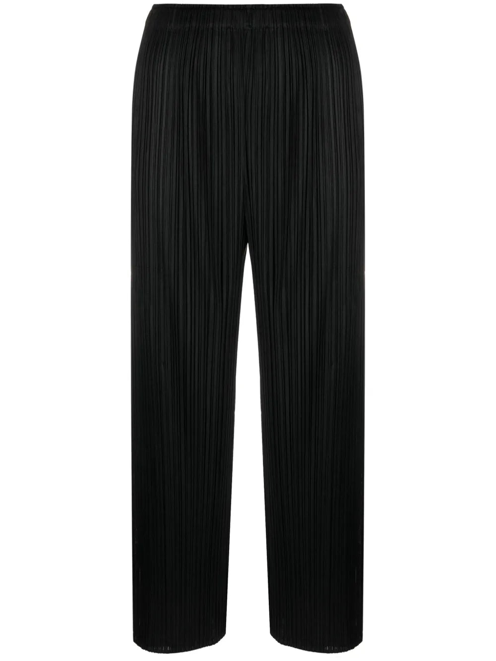 Cropped Pleated Trousers