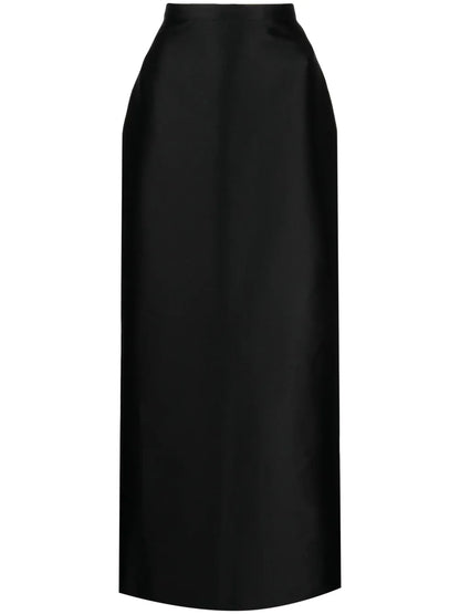 Isolde Satin-Finish Skirt