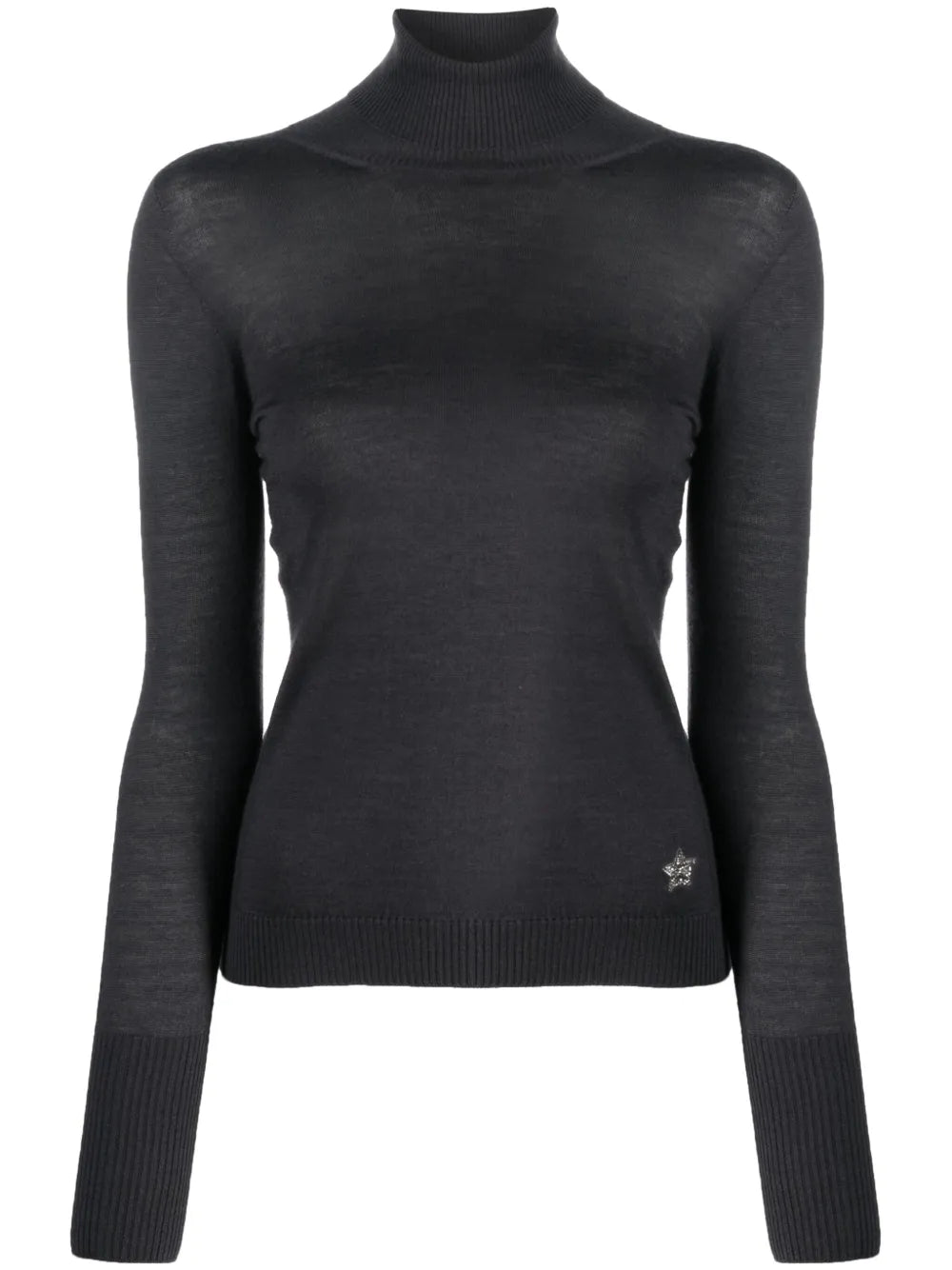 Crystal-Embellished Star-Logo Jumper