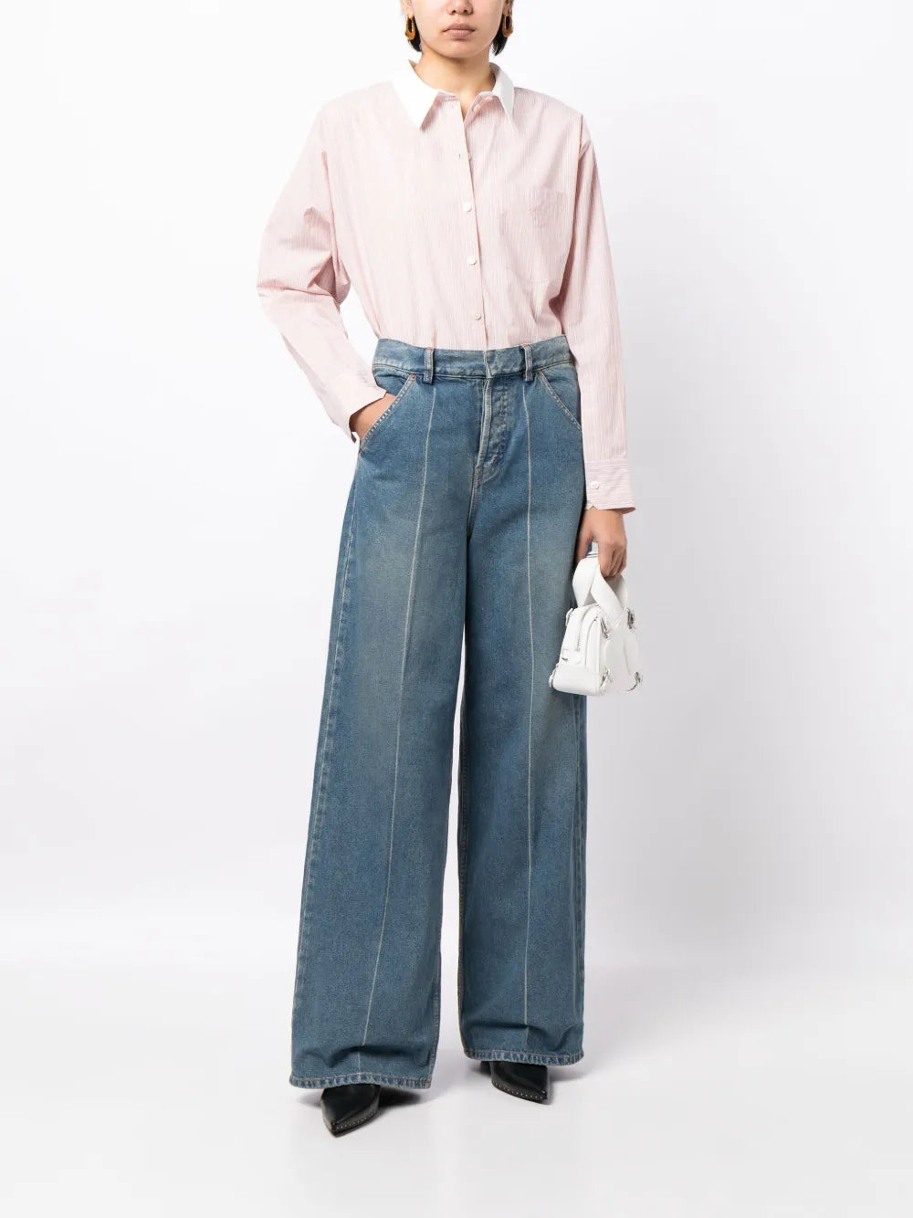 High-Rise Wide-Leg Jeans