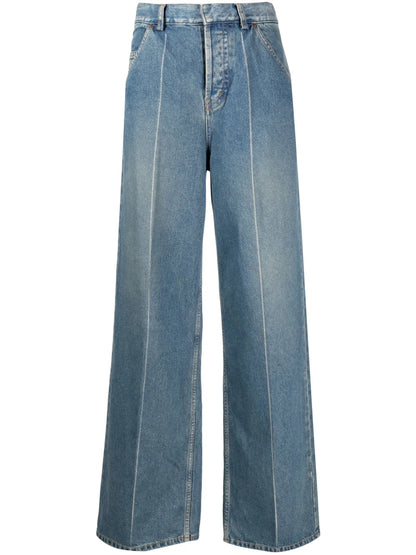 High-Rise Wide-Leg Jeans