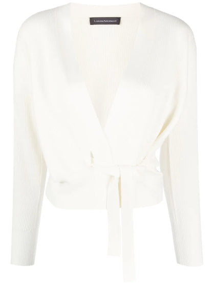 Tied-Waist Cashmere Cardigan