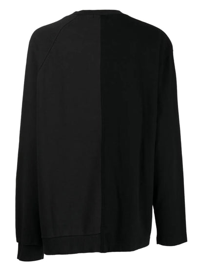 Ribbed Cotton Sweatshirt