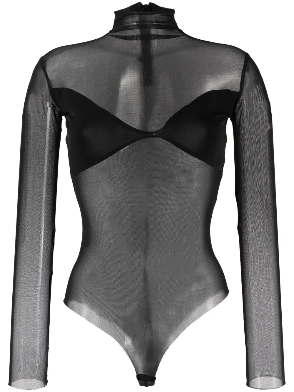 Panelled Mesh Bodysuit