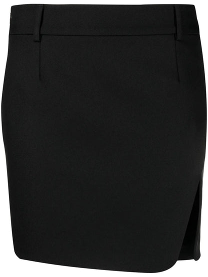 Tech Drill Tailored Miniskirt