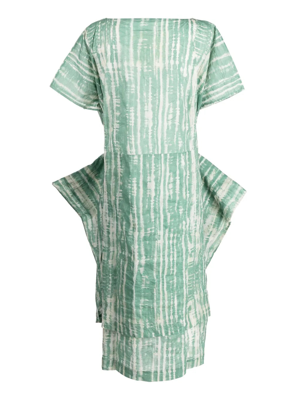 The Swimmer Abstract-Pattern Cotton Dress