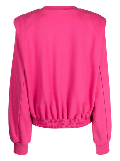 Logo-Embroidered Cotton Jumper