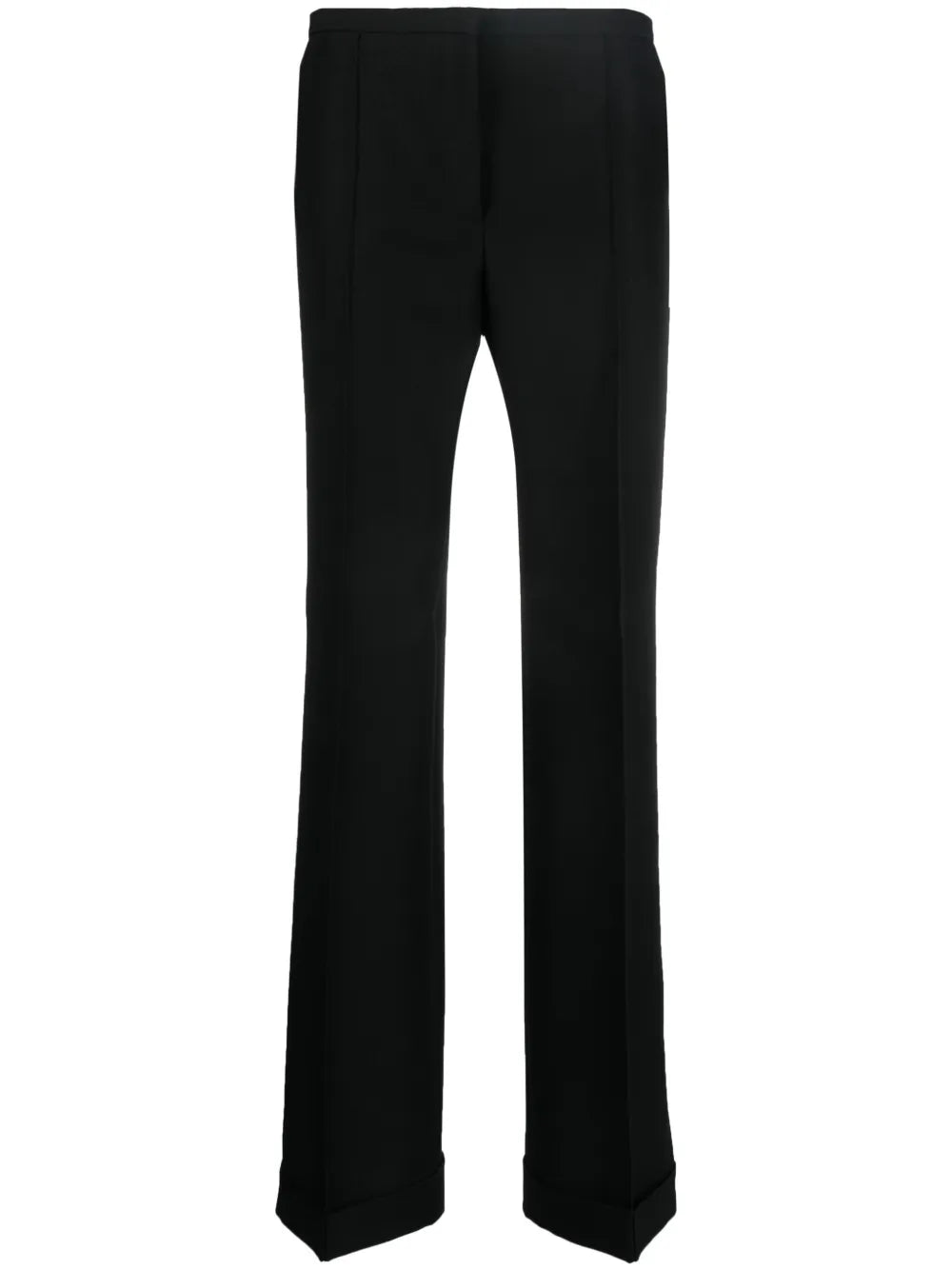Pressed-Crease Tailored Trousers