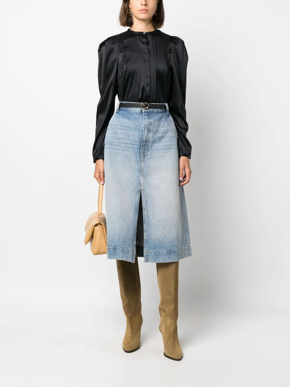 Joanea Pleated Blouse