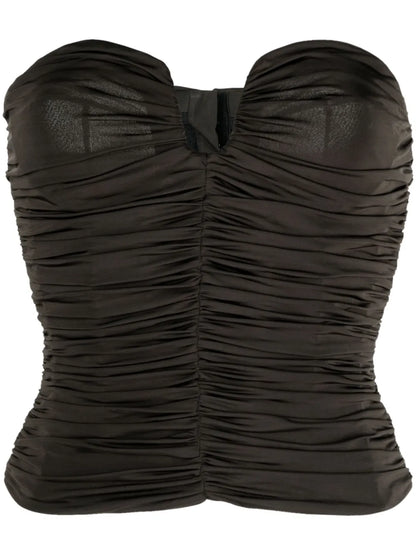 Ruched Corset Top