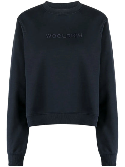 Logo-Embroidered Crew-Neck Sweatshirt