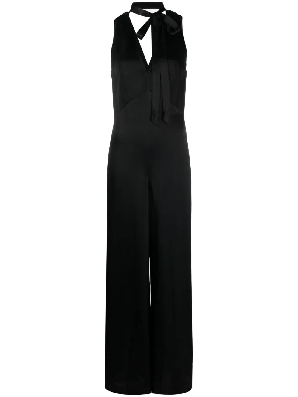 V-Neck Sleeveless Jumpsuit