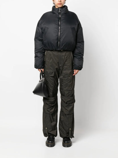 Zipped Cropped Jacket